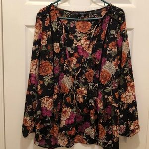 Gorgeous floral print blouse